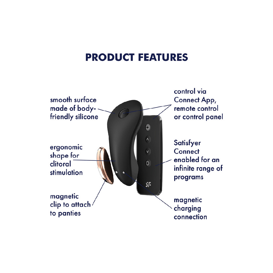 Little Secret Panty Vibrator Black | Discreet & Powerful