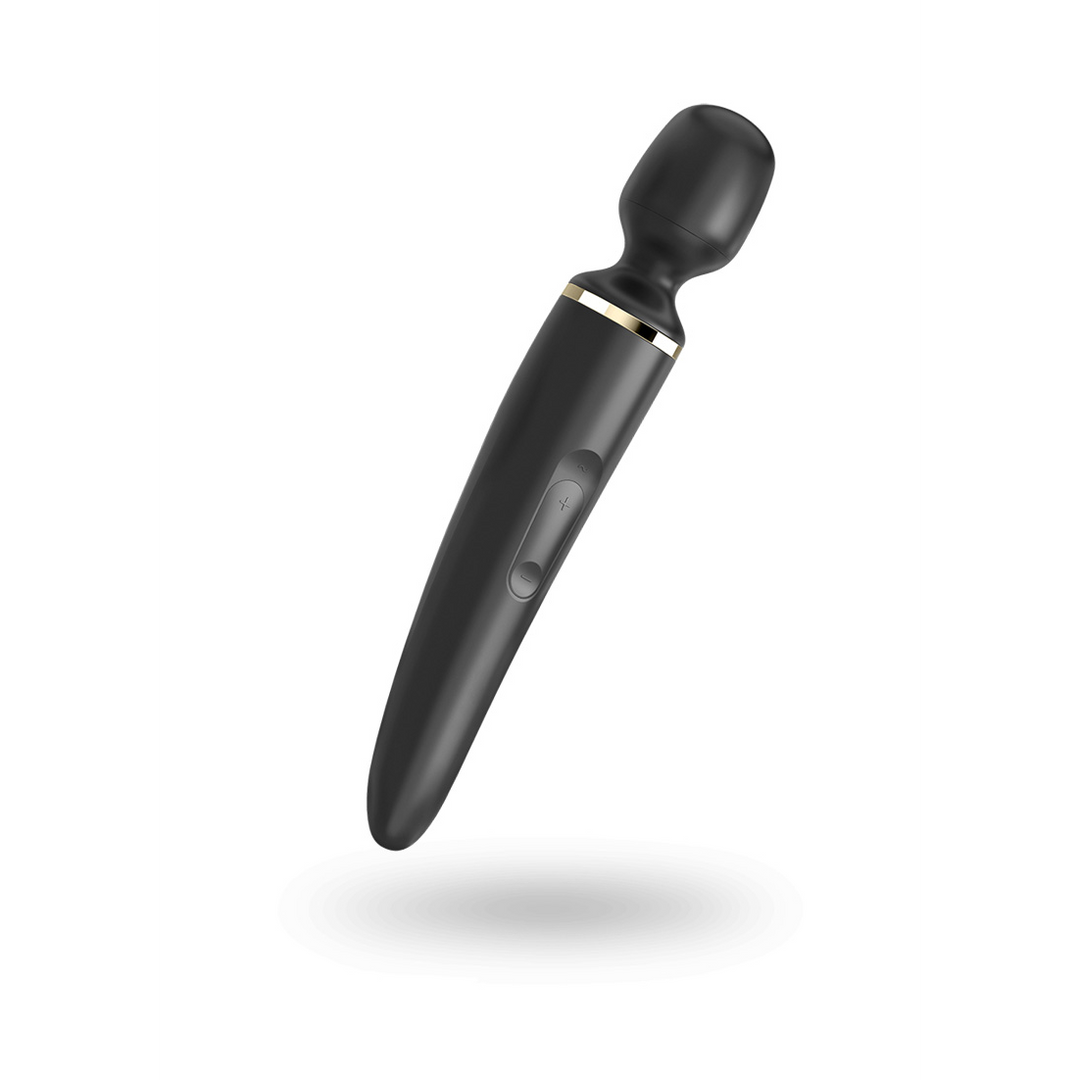 Wand-er Woman Stabvibrator Schwarz & Gold – Kraftvolle Massage