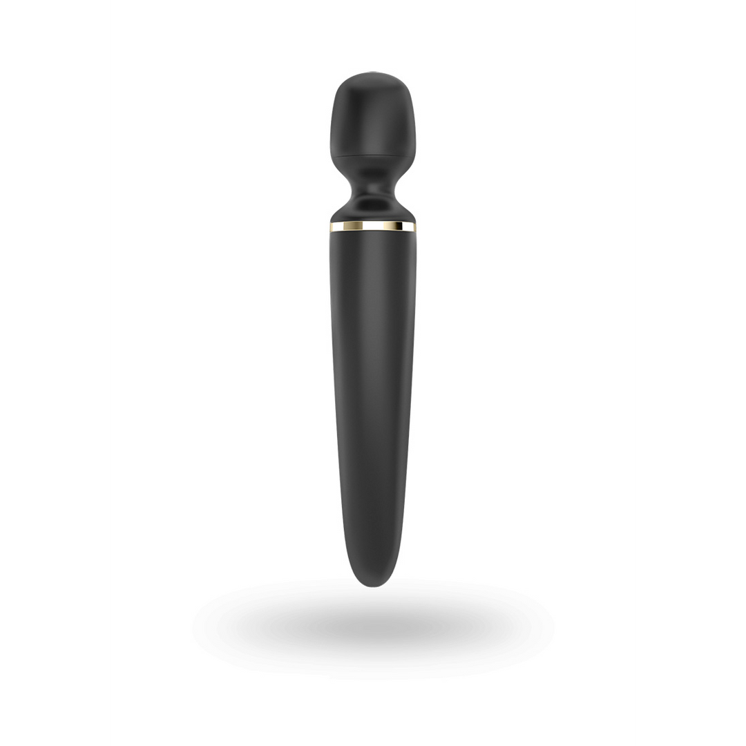 Wand-er Woman Stabvibrator Schwarz & Gold – Kraftvolle Massage
