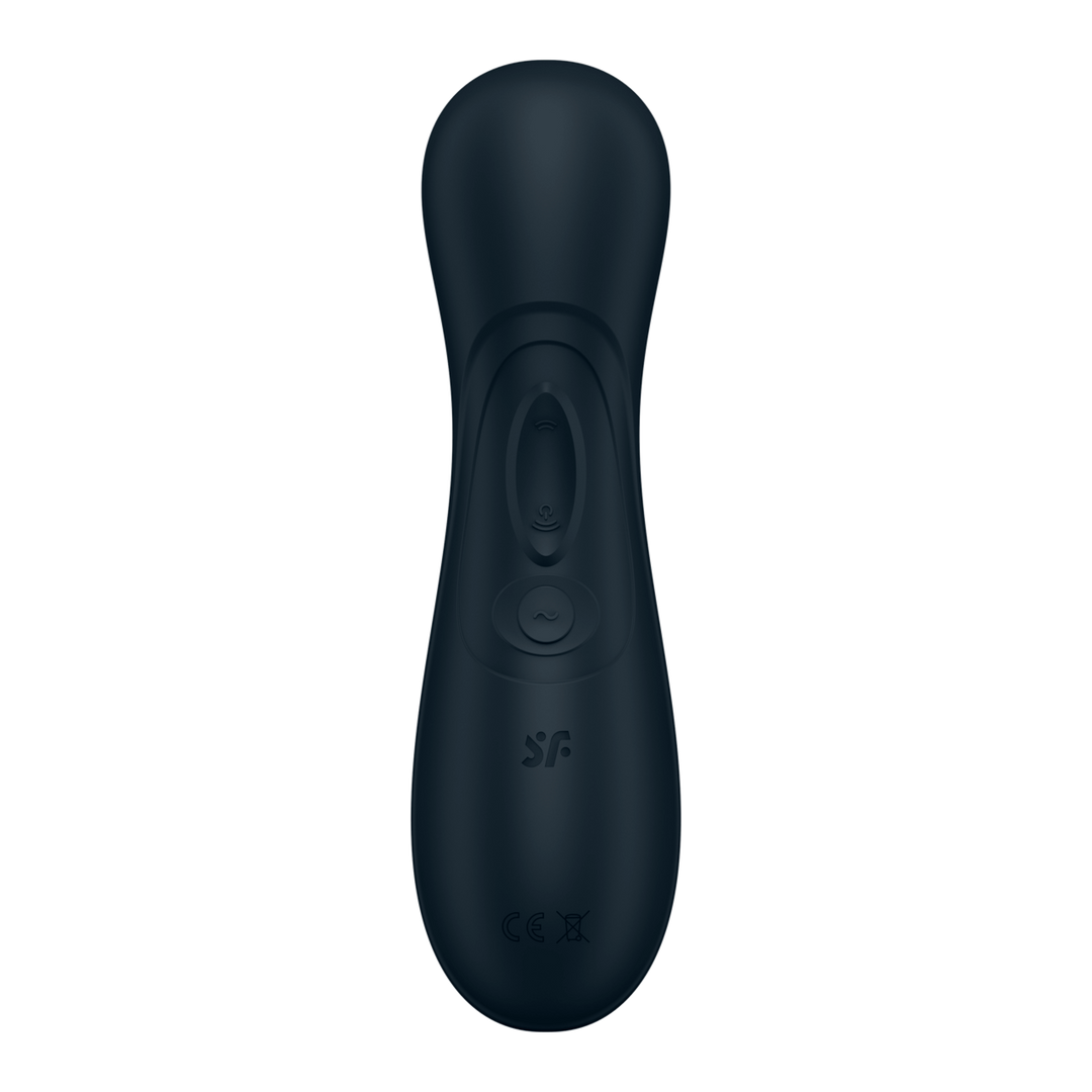 Pro 2 Generatie 3 - Double Air Pulse Vibrator - Liquid Air en Connect App - Zwart
