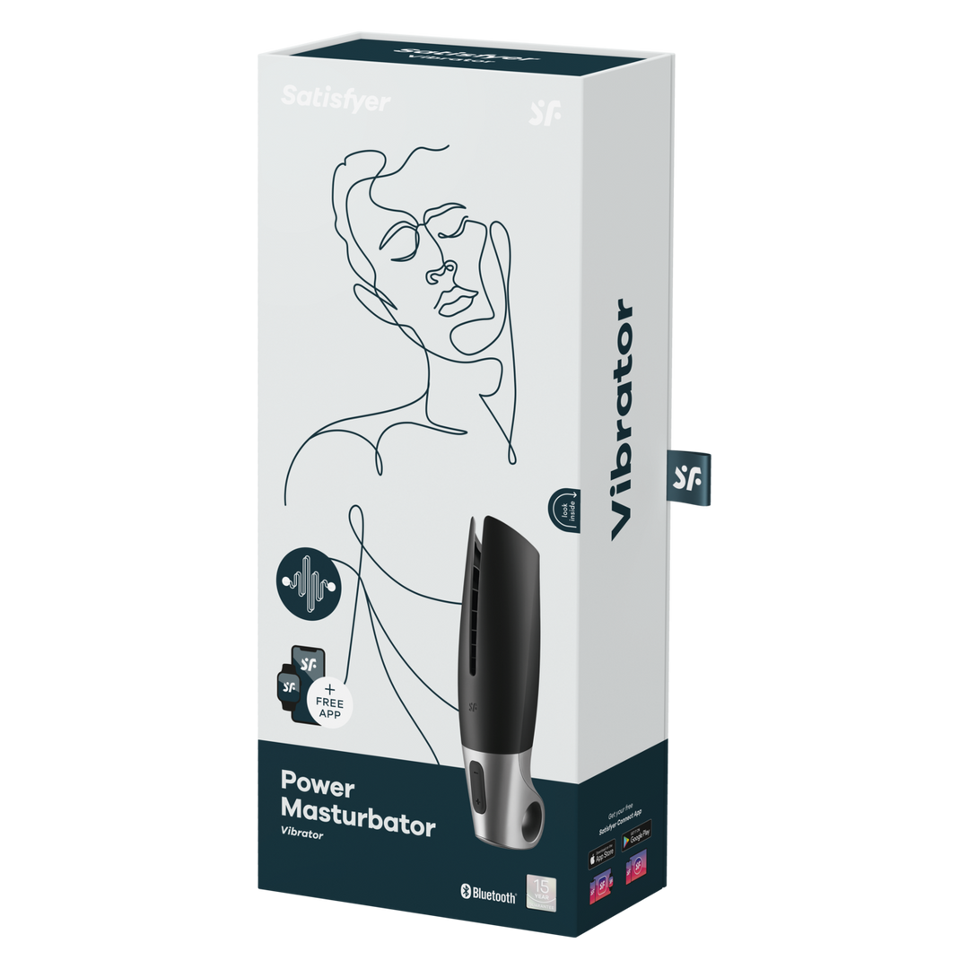 Power Masturbator Zwart | Intens Stimulatie & Comfort