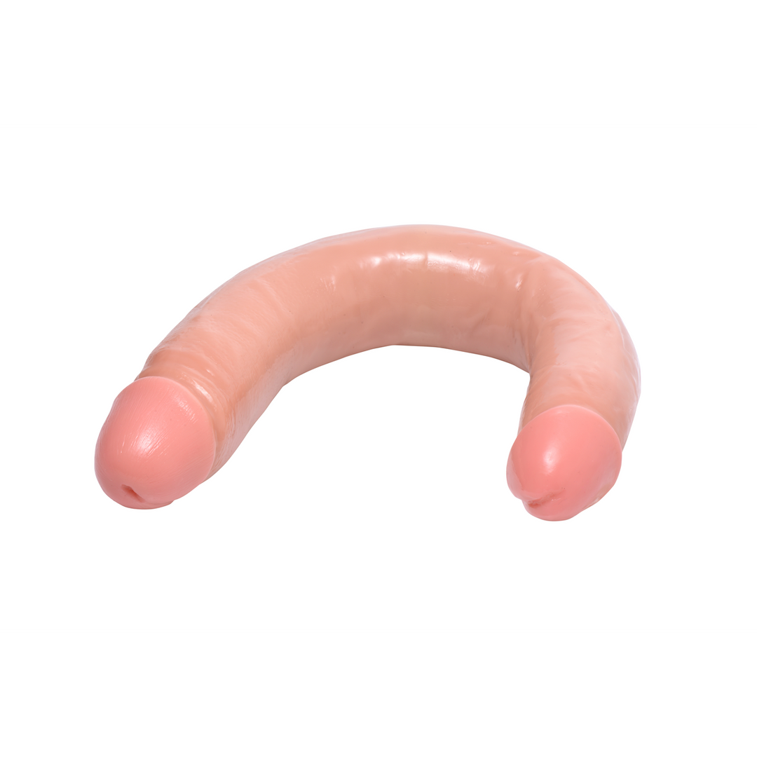 Realistische Dubbele Dildo 44,4 cm - Vleeskleurig & Realistisch