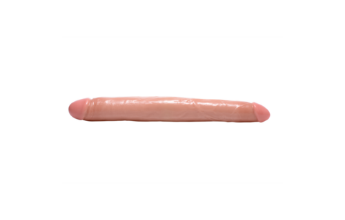 Realistische Dubbele Dildo 44,4 cm - Vleeskleurig & Realistisch