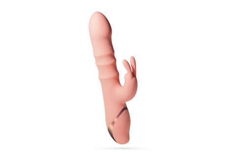 Ringlord Ring Rabbit Vibrator Pink | 3 Rings, 10 Modes