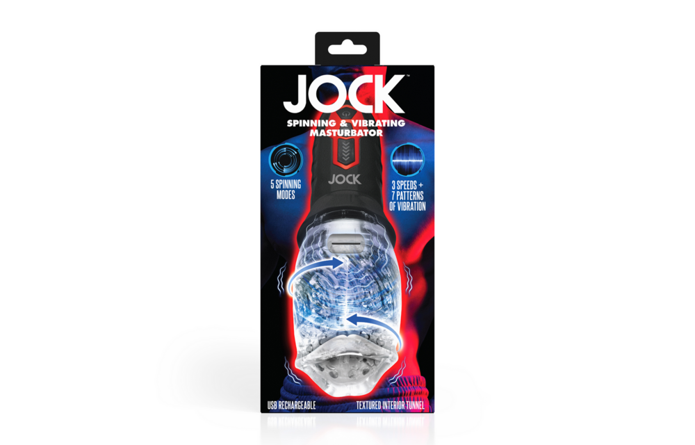 Rotating and Vibrating Masturbator | Ultimate Pleasure Transparent