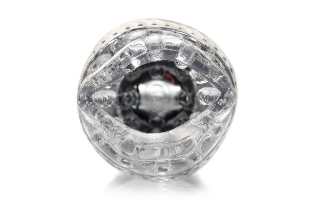 Rotating and Vibrating Masturbator | Ultimate Pleasure Transparent