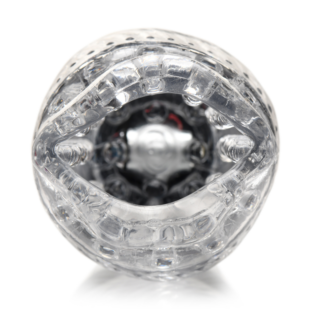 Rotierender und vibrierender Masturbator | Ultimatives Vergnügen Transparent