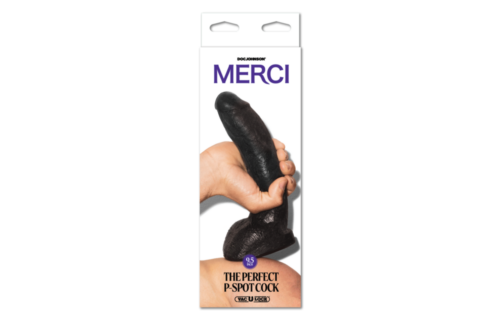 The Perfect P-Spot Cock 23.6 cm Black – Ultimate Prostate Pleasure