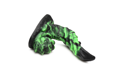 Glowzilla Glow-in-the-Dark Silikon-Dildo 19,8 cm Grün