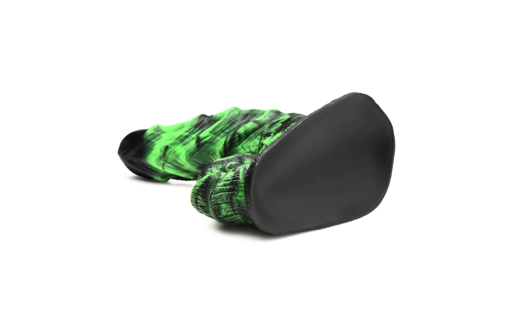 Glowzilla Glow-in-the-Dark Silikon-Dildo 19,8 cm Grün