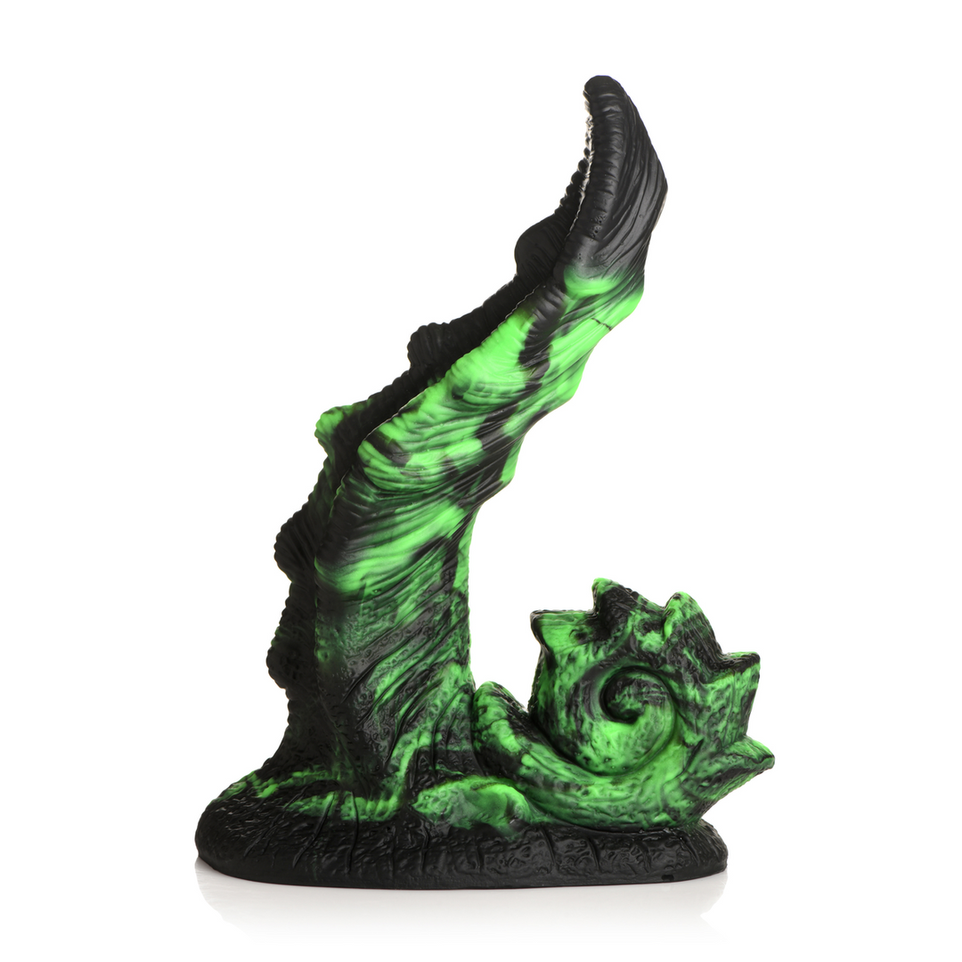 Glowzilla Glow-in-the-Dark Siliconen Dildo 19,8 cm Groen