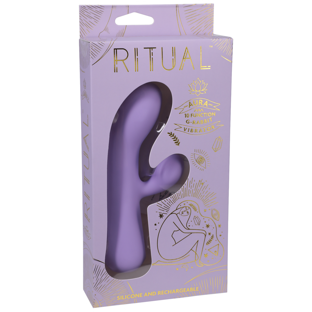 Aura Rabbit Vibrator Lila – Leise, luxuriös und kraftvolles Vergnügen