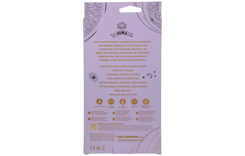 Aura Rabbit Vibrator Lilac – Quiet, Luxurious & Powerful Pleasure