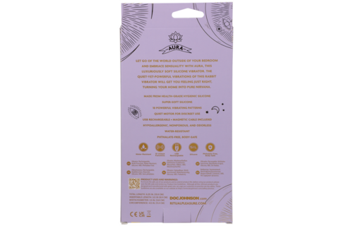 Aura Rabbit Vibrator Lila – Stil, Luxe & Krachtig Genot