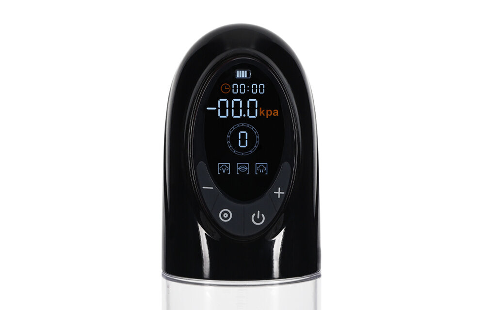 CyberPulse - Automatic Waterproof Penis Pump - Black