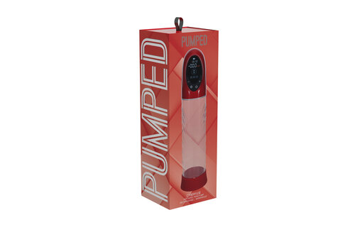 CyberPulse waterproof penis pump – powerful & comfortable red