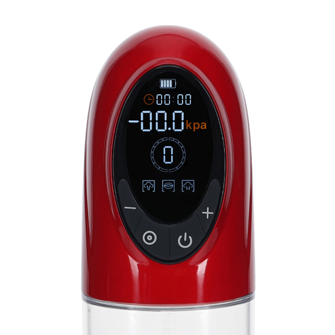 CyberPulse waterdichte penispomp - krachtig & comfortabel rood