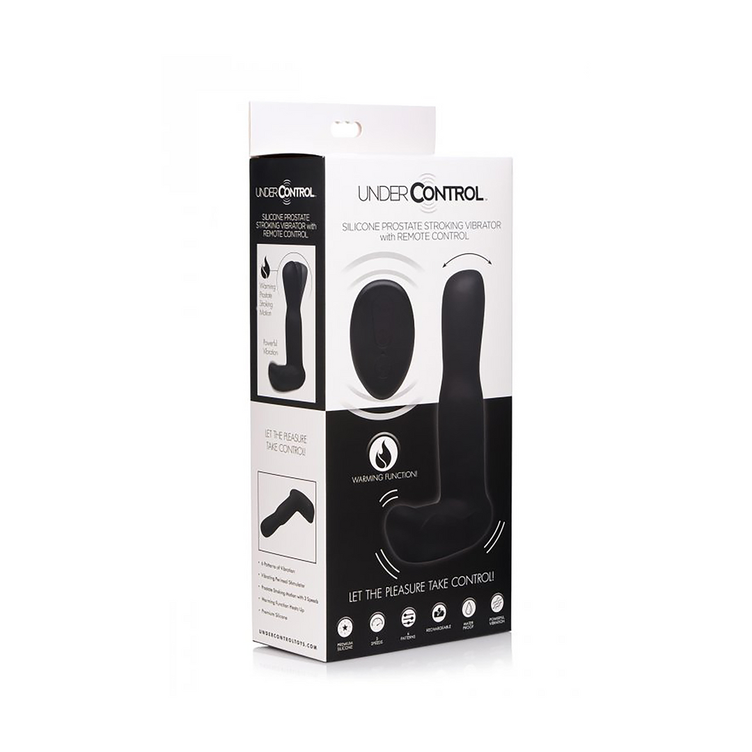 Silicone Prostata Streich Vibrator mit Fernbedienung