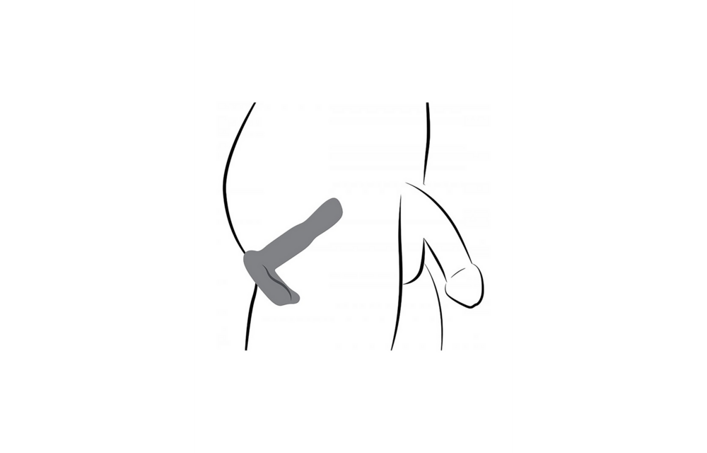 Siliconen Prostaat Stimulerende Vibrator met Afstandsbediening