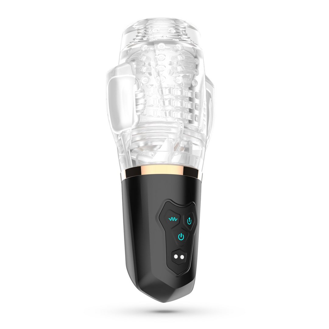 Quasar Transparent Masturbator | Rechargeable & Suction Function