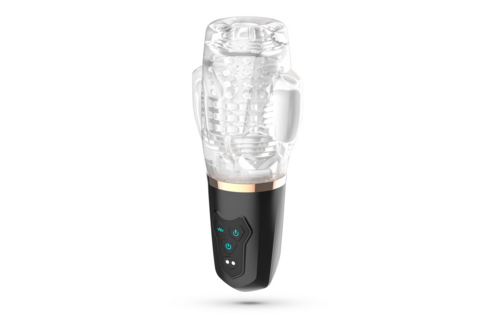 Quasar Transparent Masturbator | Rechargeable & Suction Function