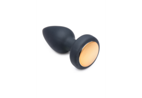 Silikon-Vibrations-LED-Plug 9,3 cm – Intensives Licht & intensive Empfindungen