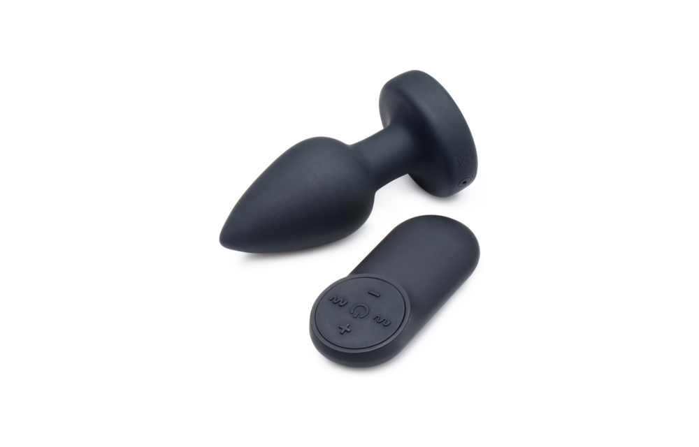 Silikon-Vibrations-LED-Plug 9,3 cm – Intensives Licht & intensive Empfindungen