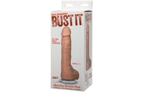 Realistische Squirting Dildo 23,4 cm met Nut Butter
