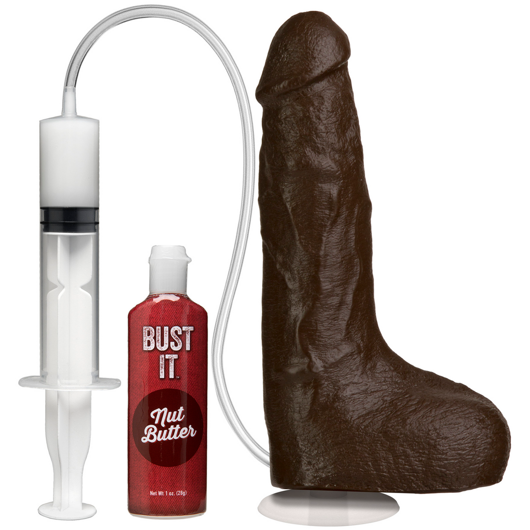 Realistische Squirting Dildo 23,4 cm met Nut Butter – Veilig & Echt