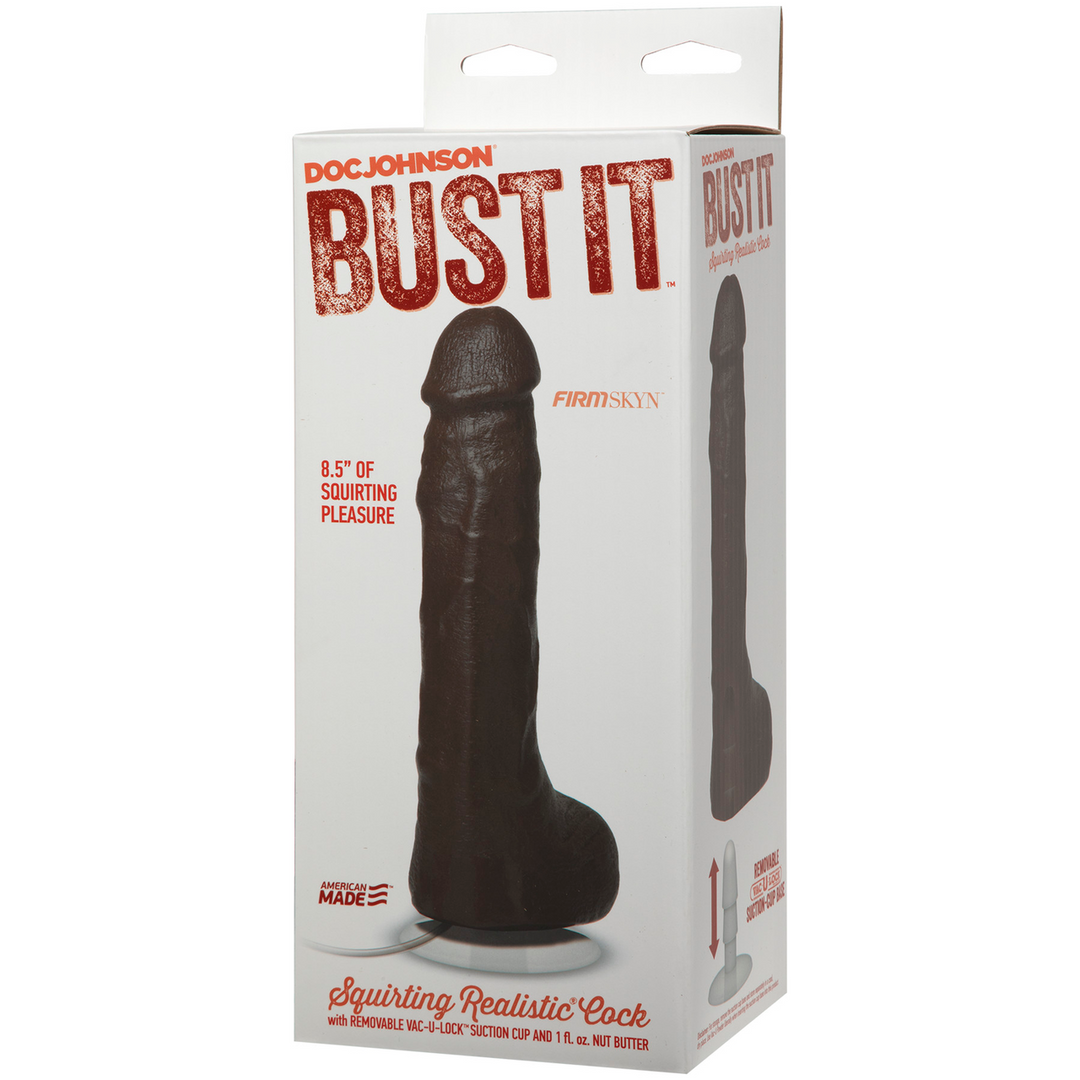 Realistische Squirting Dildo 23,4 cm met Nut Butter – Veilig & Echt