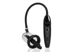 Automatic Rechargeable Rose Pump Black 7.5 cm – Ultimate Pleasure