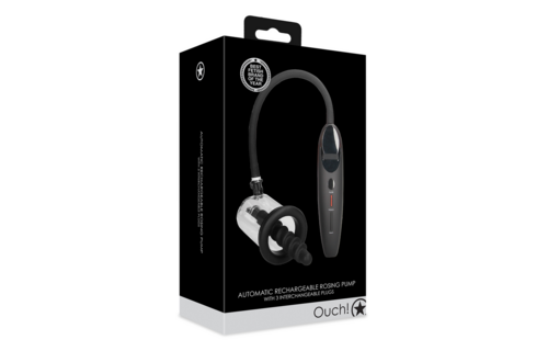 Automatic Reachargeable Rosing Pump - Black