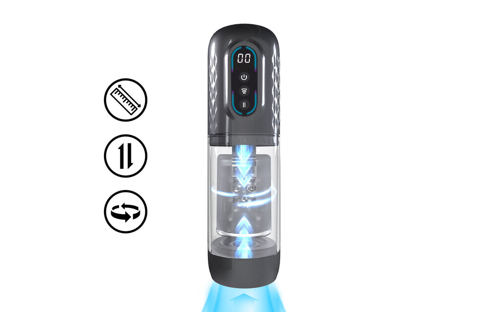 Vortex Suction Rotation Pump – Intense Pleasure & Powerful Erections