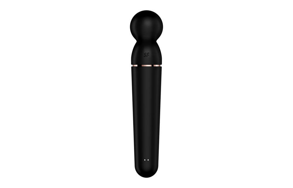 Planet Wand-er - Wand Vibrator - Black/Rose Gold
