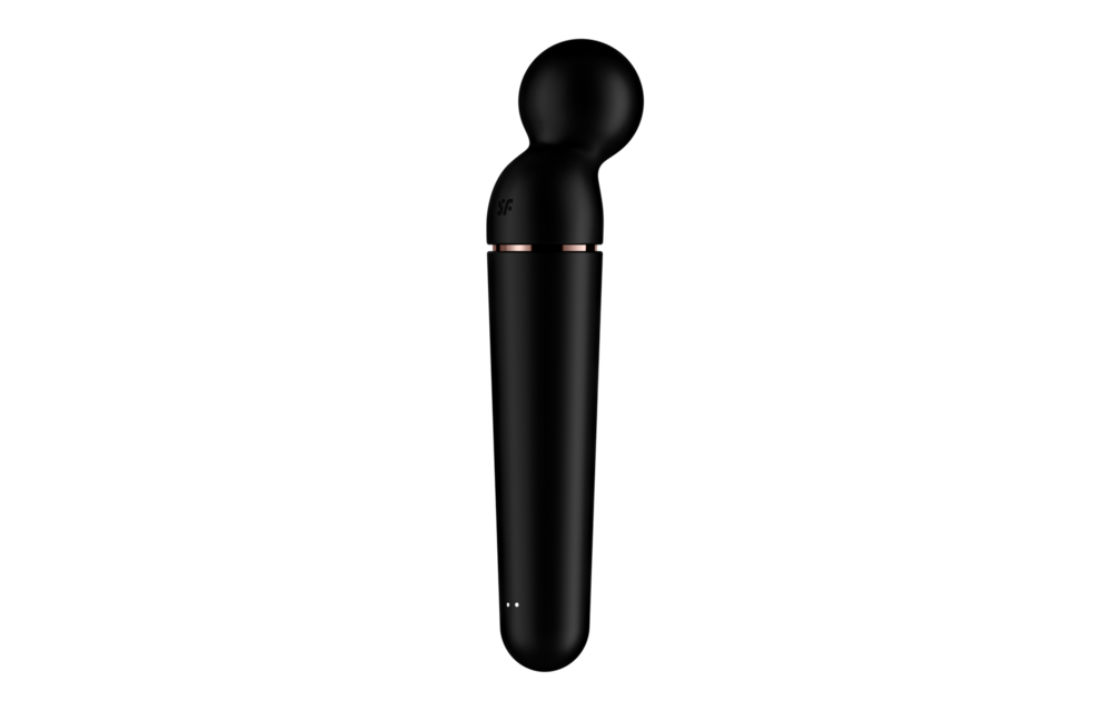 Planet Wand-er - Wand Vibrator - Black/Rose Gold