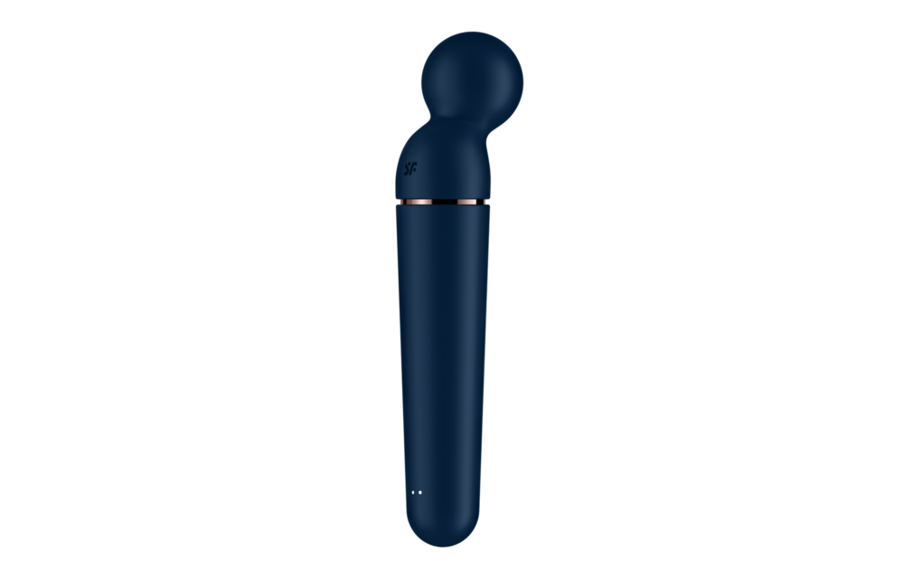 Planet Wand-er - Wand Vibrator - Blue/Rose Gold