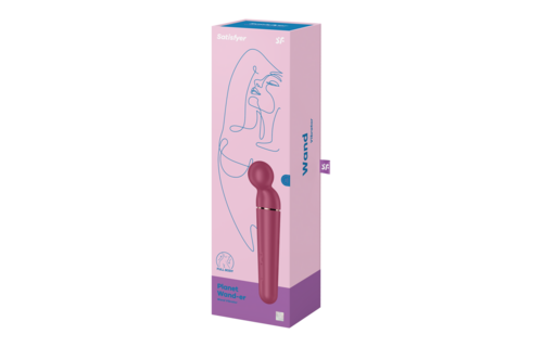 Planet Wand-er Staafvibrator Berry/Roze Goud – Luxe & Krachtig