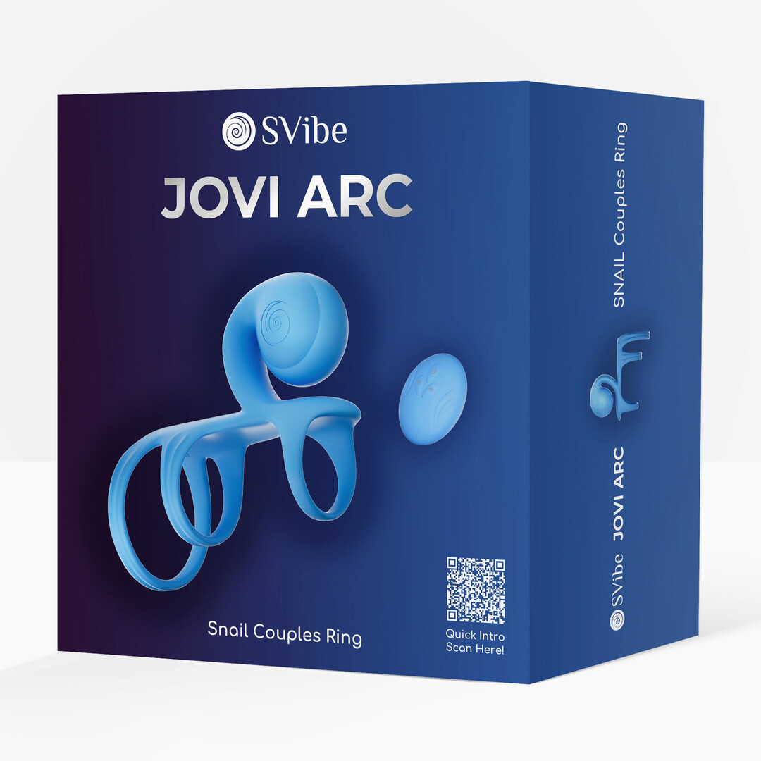 JOVI ARC Slakken Trouwring – Blauwe Haze, Krachtig & Comfortabel