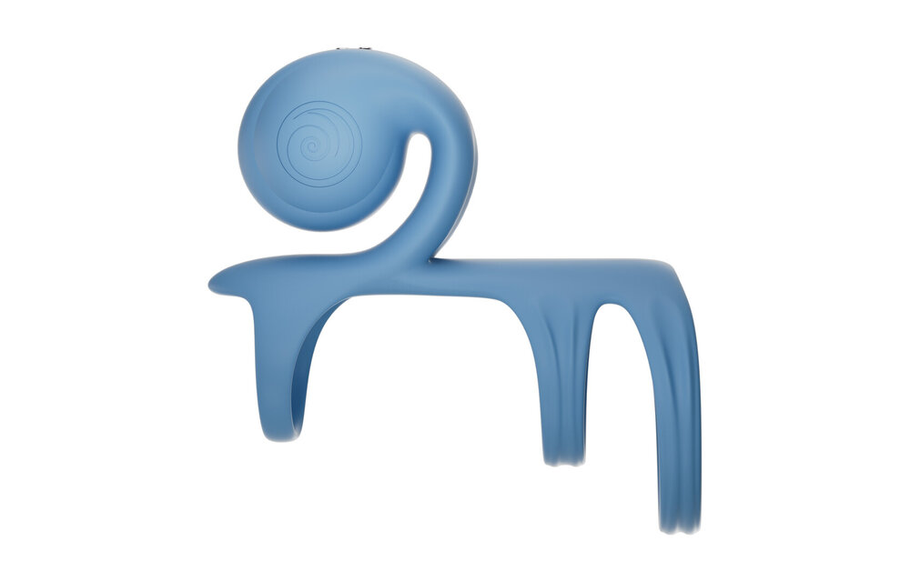 JOVI ARC Schnecken-Ehering – Blue Haze, leistungsstark und komfortabel