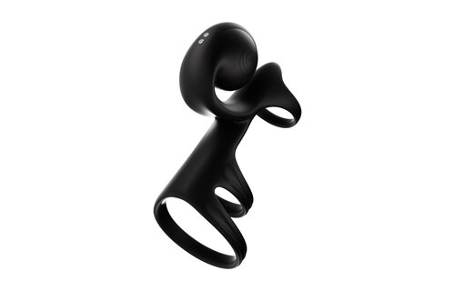 JOVI ARC Snail Wedding Ring - Intense Clitoral Pleasure Black