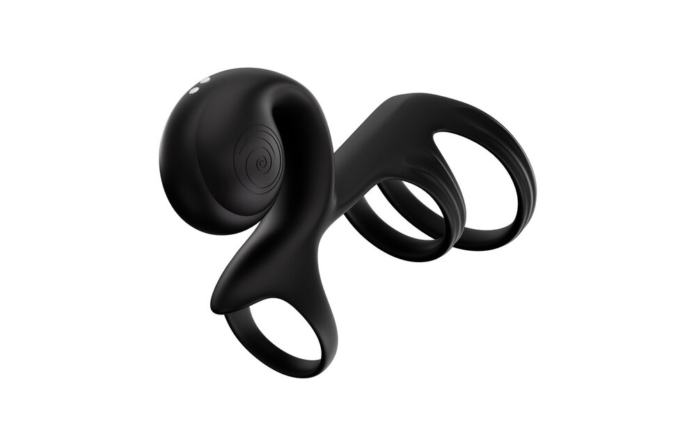 JOVI ARC Snail Wedding Ring - Intense Clitoral Pleasure Black