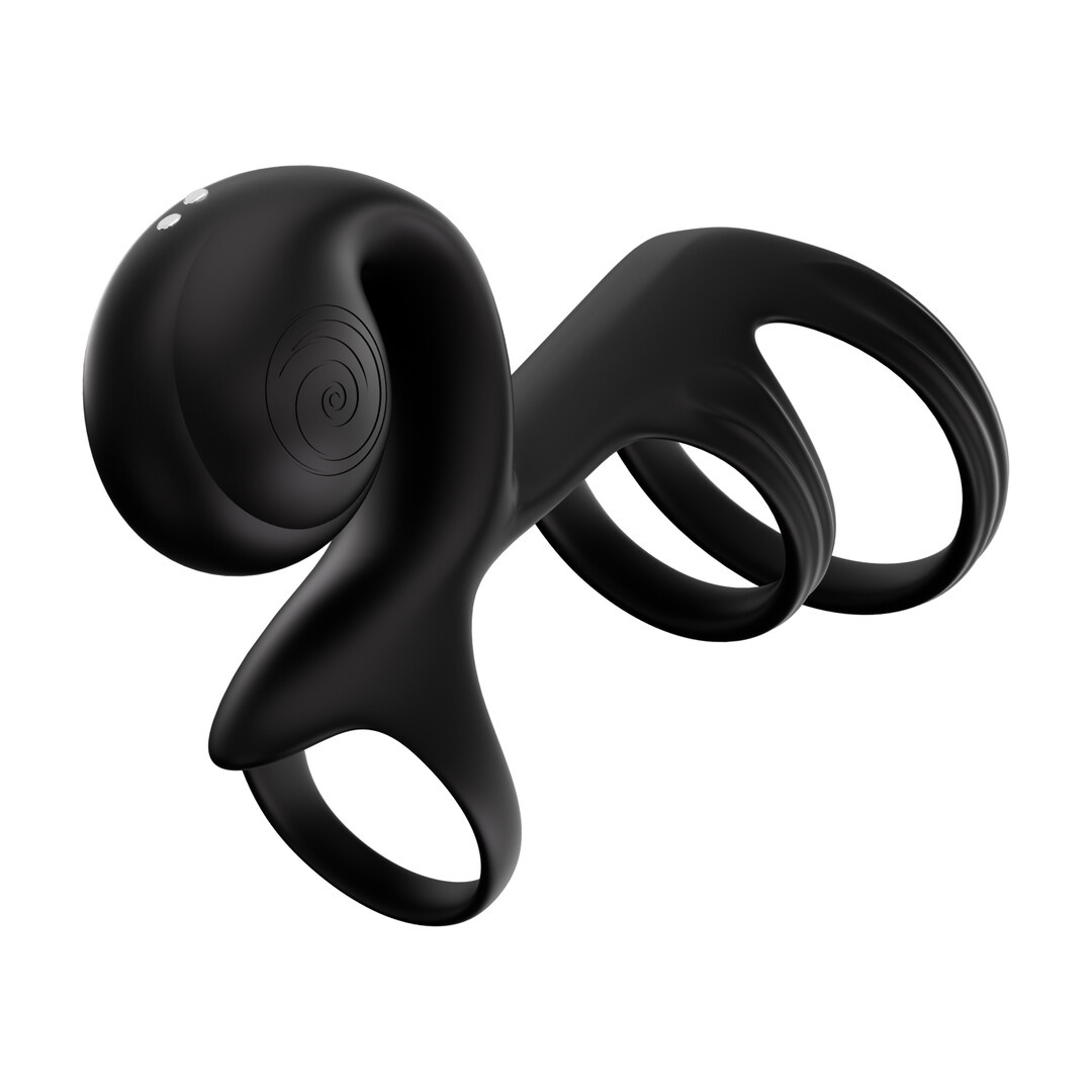 JOVI ARC Snail Wedding Ring - Intense Clitoral Pleasure Black