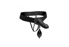 Pumper 17,8 cm – Aufblasbarer hohler Strap-On für mehr Spaß