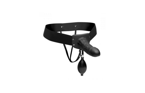 Pumper 17.8 cm – Inflatable Hollow Strap-On for Pleasure