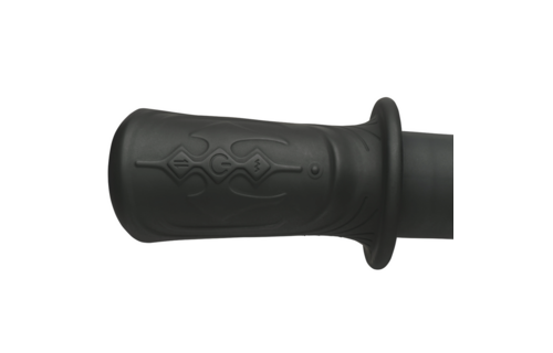 Power Thrust Thrusting Silicone Vibrator - Black & Powerful