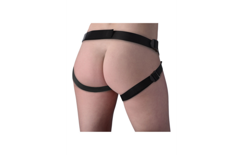 Brazen Siliconen Dildo met Harness 2,5 cm – Veilig & Kneedbaar