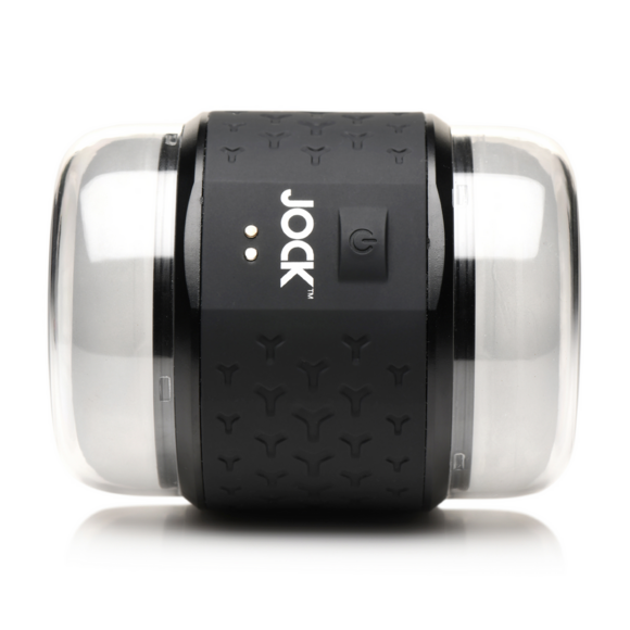 Vibrating Double Stroker Black - Ultimate Pleasure & Comfort