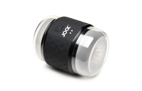 Vibrating Double Stroker Black - Ultimate Pleasure & Comfort