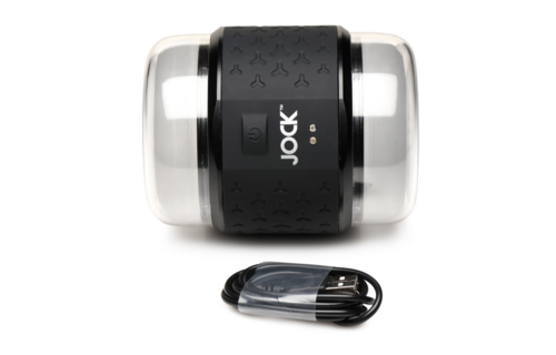 Vibrating Double Stroker - Black