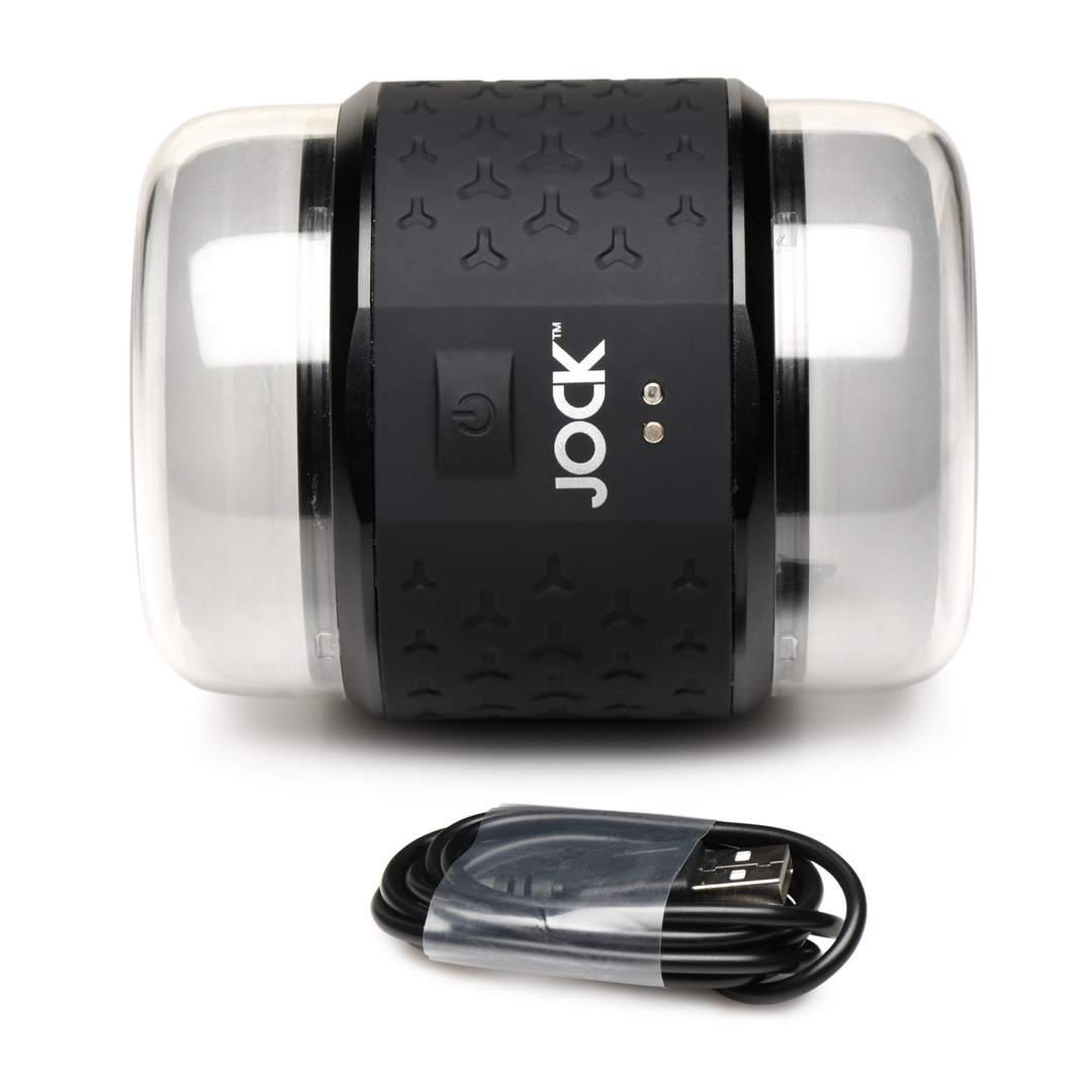 Vibrating Double Stroker - Black